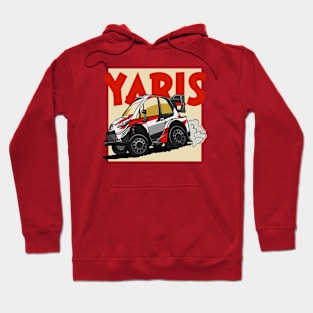 Yaris GR Rall Caricature Hoodie